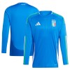 Maglia da Calcio a Maniche Lunghe Italia Casa Euro 2024 per Uomo